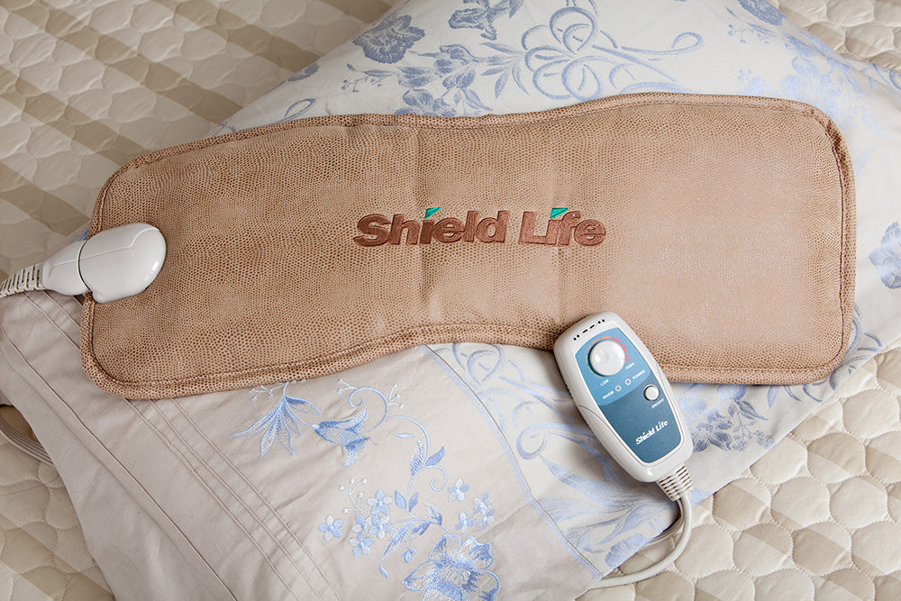 Shield Life Far Infrared Heating Pad for Seat Cushion [ Therapad by ShieldLife ] 99% Electromagnetic Field Blocking Heated Chair Pad, Leather Cushion